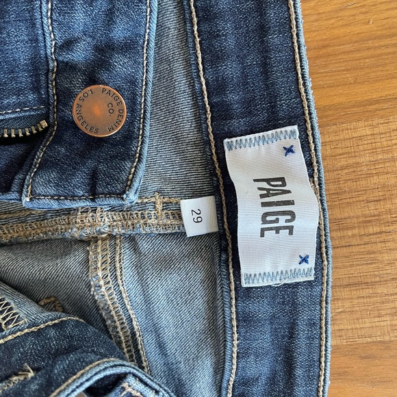PAIGE Size 29 mid-rise skinny leg - Picture 4 of 4